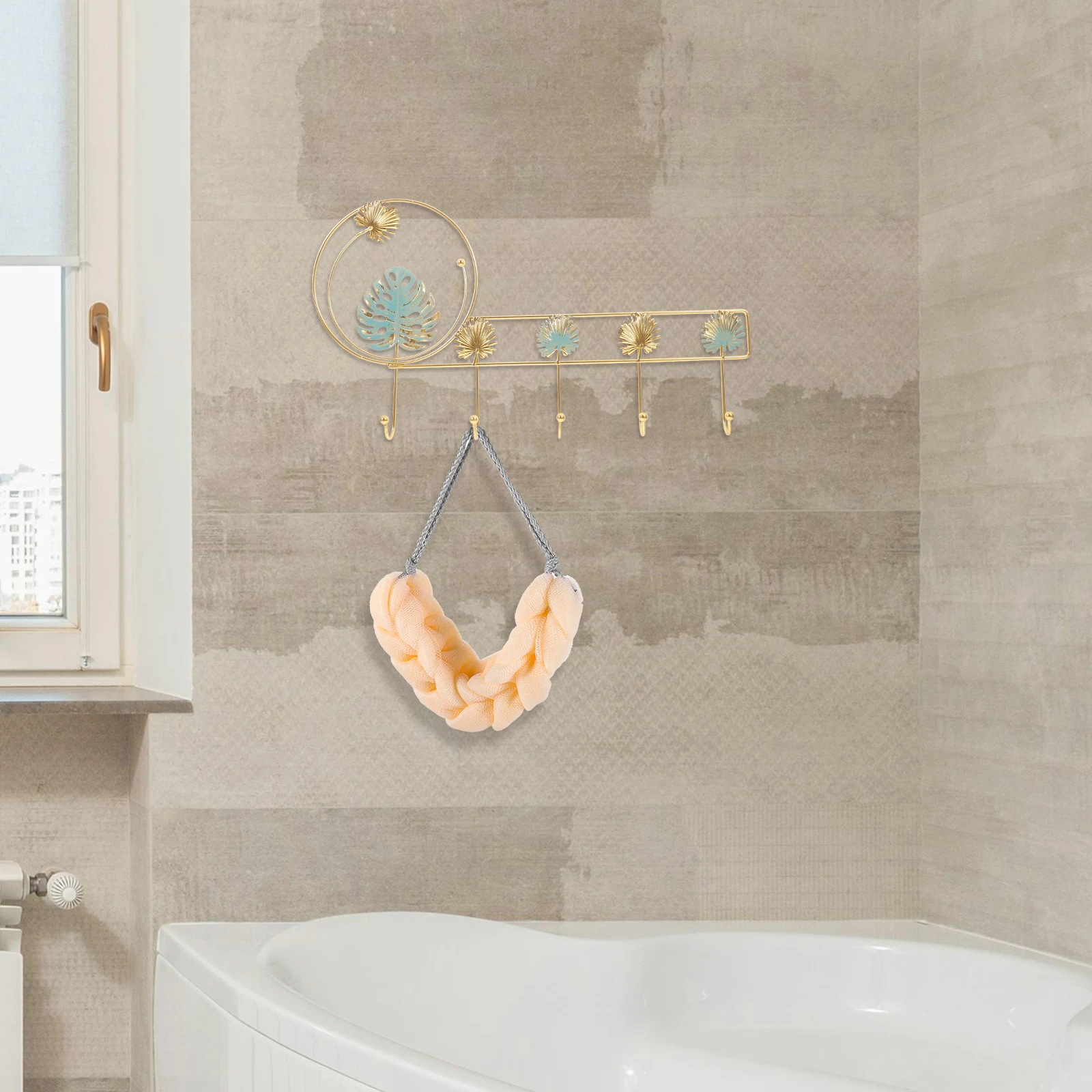 Gancho de pared de hierro para llavero, colgador de abrigo de entrada, soporte decorativo para toallas de baño, ganchos de armario resistentes, montaje en pared de granja