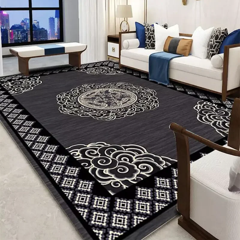 Chinese style retro Carpets for Living Room Bedroom Decoration Large Luxury large area lounge Rug 200x300 anti-slip floor mat