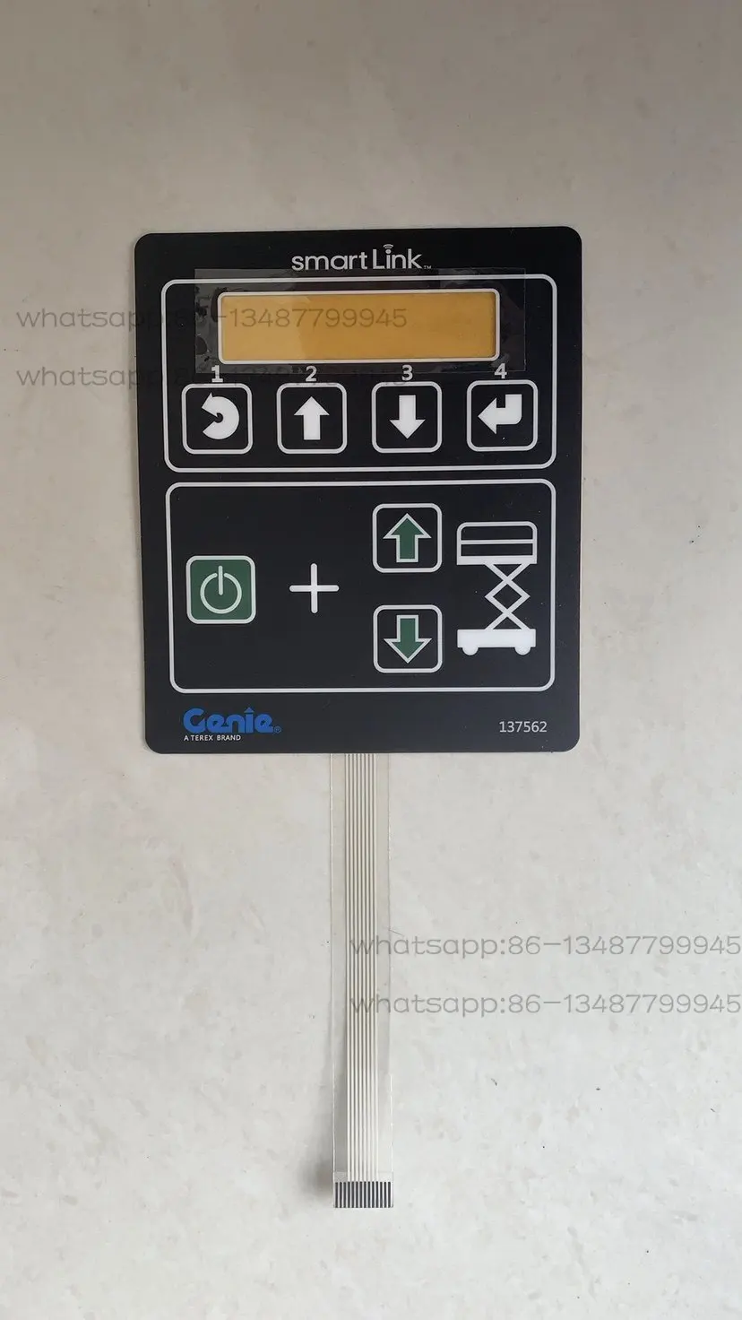 Genie ECU Button Film 137562 GS1930 GS2646GS3246GS4047  Film