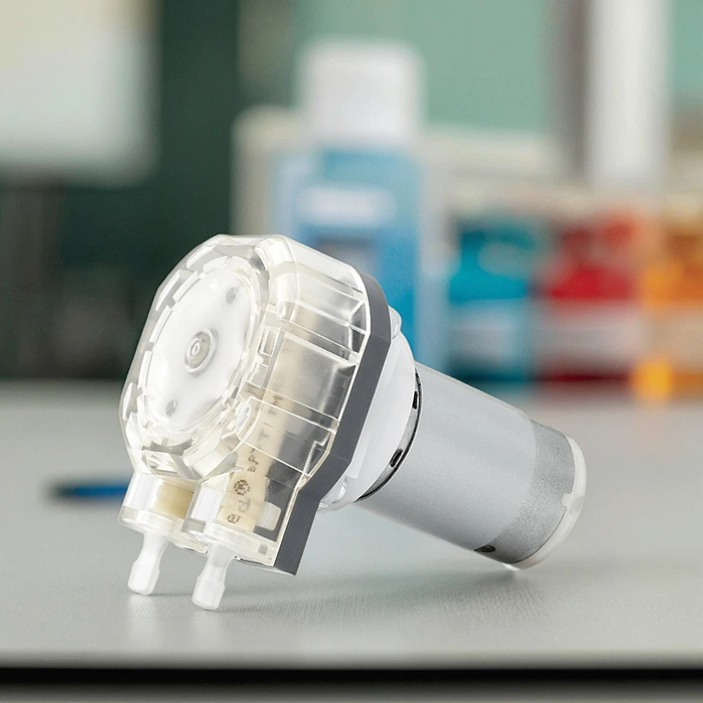 Bomba Peristáltica de Laboratorio de Grado Alimenticio OEM de 24v, 490ml/min, Bomba Dosificadora de Líquidos para Máquinas de Alimentos y Bebidas