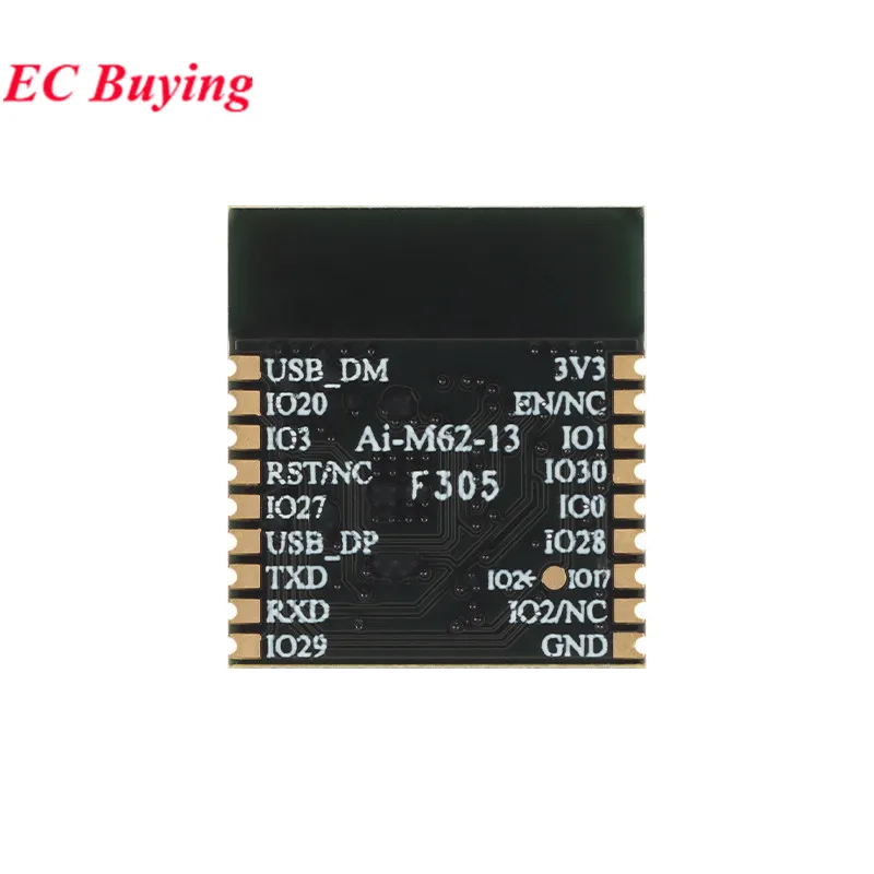 Ai-M62-12F Ai-M62-13 Ai-M62-M2-I Ai-M62-32S Kit Ai-M62-CBS Ai-M62-13U M2 M01L I WiFi 6 Bluetooth-c Ble 5.3 Wireless Module Board