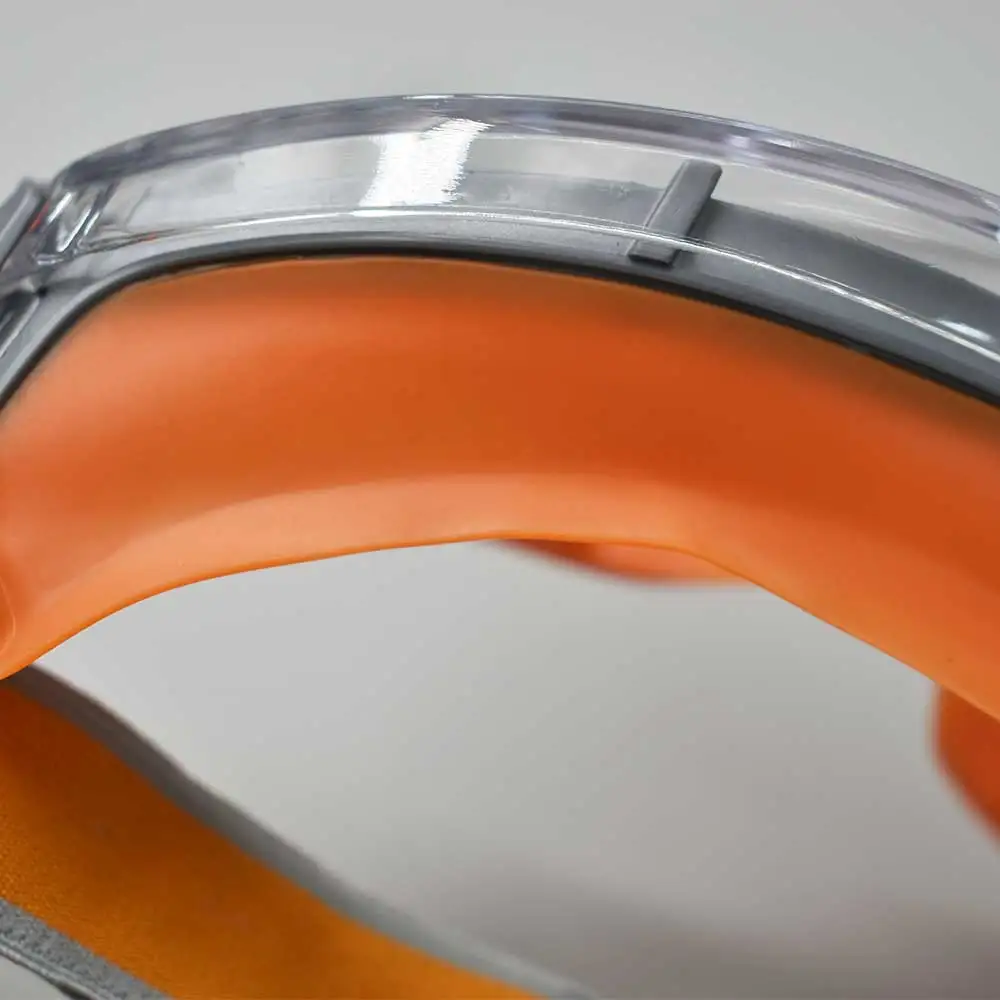 High-Quality Safety Goggles for Chemical Protection Splash-Proof Silicone Dual-Color Large Coverage Eyewear