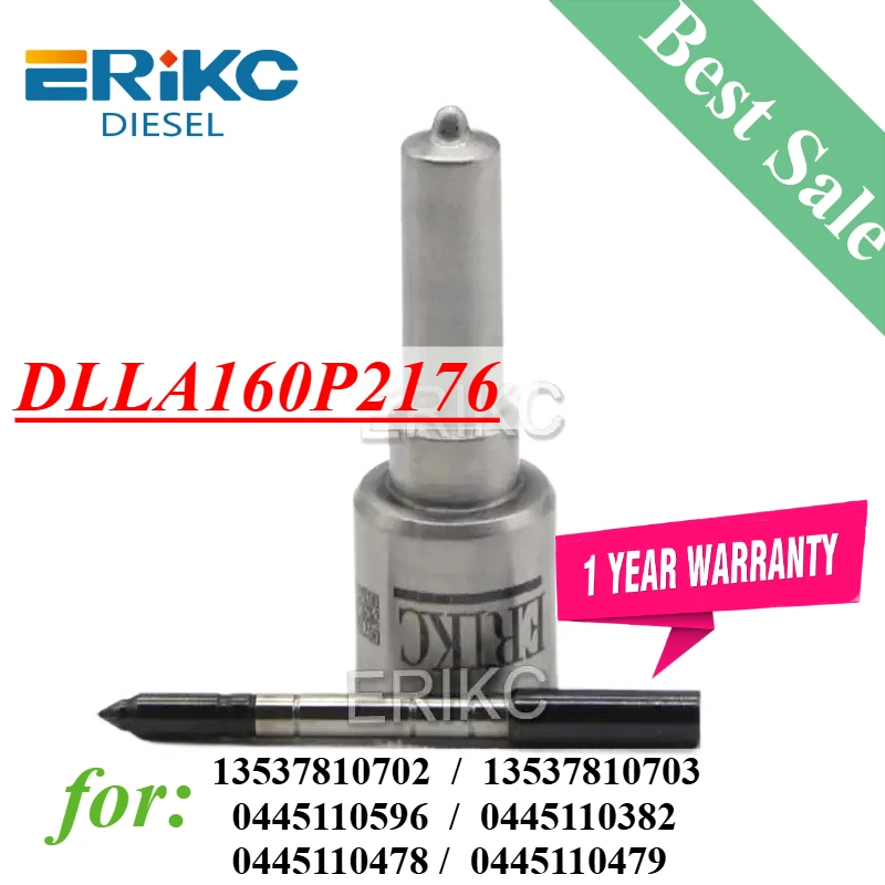 DLLA160P2176 Diessel Injector Nozzle 0445110596 0445110382 0445110478 0445110479 Sprayer For 13537810702 13537810703