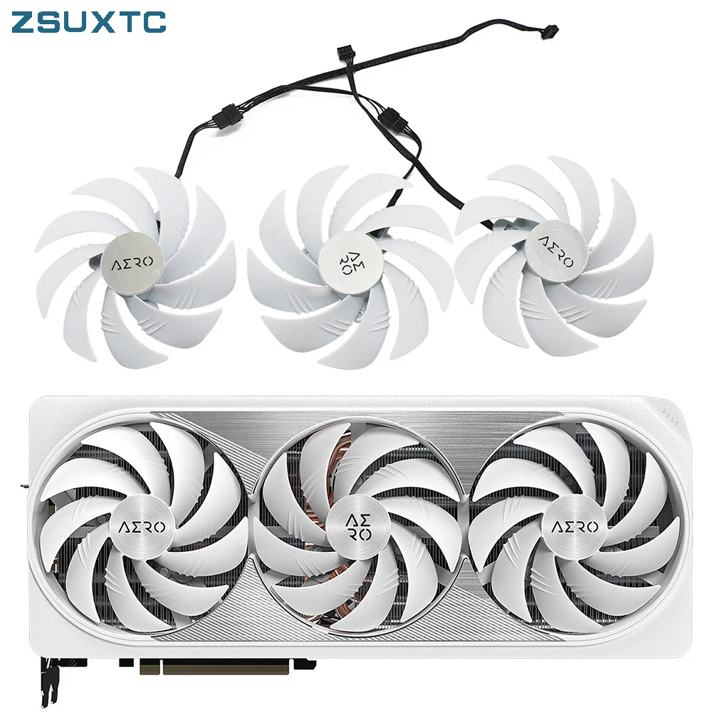 GAH3S2U PLD10020S12H 107MM For Gigabyte RTX4080 Super RTX4090 AERO replaced the cooling fan RTX 4080 4090 GPU FAN