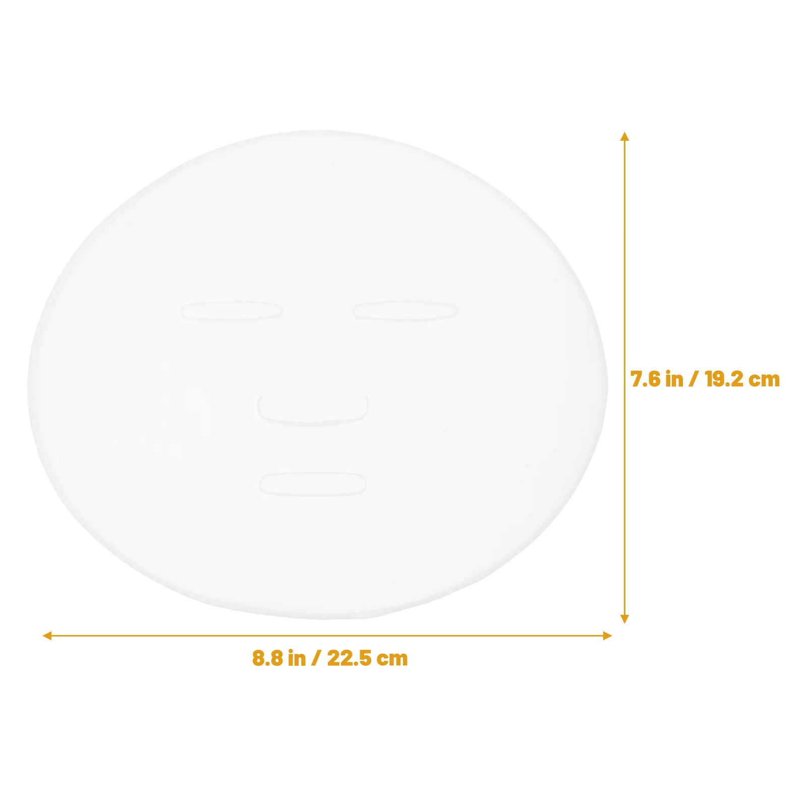 2 pezzi maschera fai da te stampo riutilizzabile vassoio in silicone maschera riutilizzabile stampo collagene viso salone domestico uso professionale cura della pelle