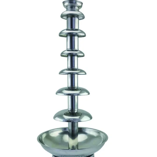 เยอรมนี Deutstandard ไฟฟ้า 7 ชั้นช็อกโกแลต Fountain Melting น้ําตกเครื่อง