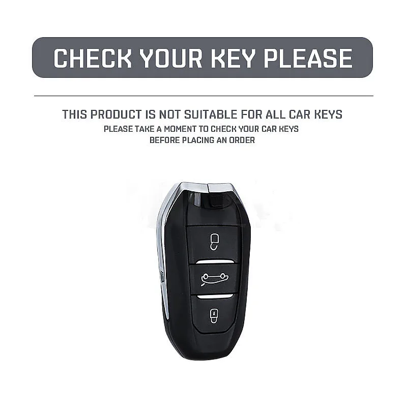 حافظة مفتاح بعيد جلدية عصرية غطاء شل لبيجو 208 308 408 508 2008 3008 4008 5008 سيتروين C1 C4 C6 C3-XR بيكاسو DS3