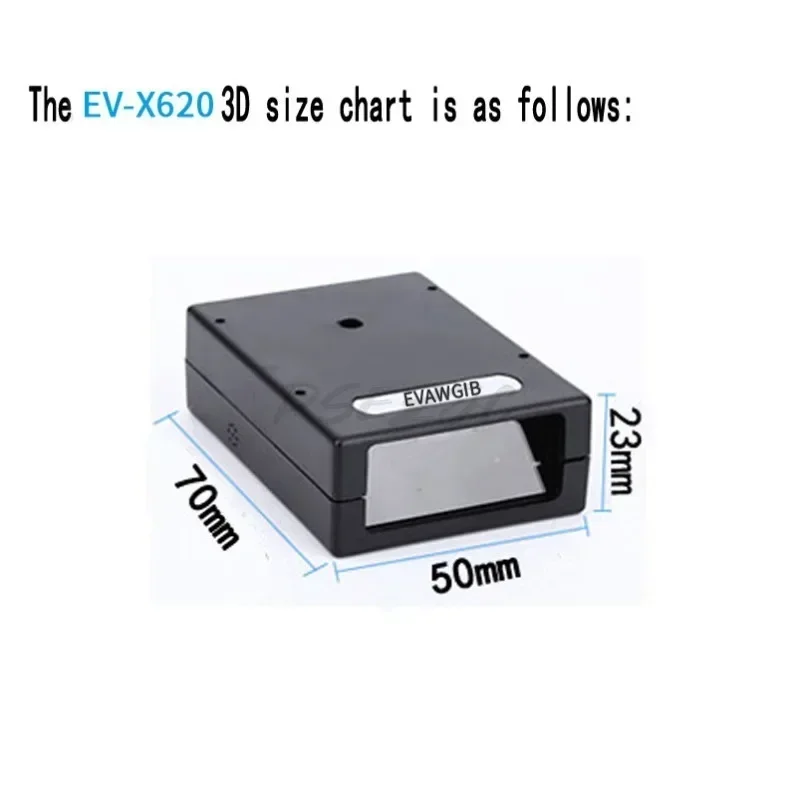 Mini DL-X620 Barcode Scanning Module Barcode Recognition Embedded Engine Scanning Medical Self-service Machine