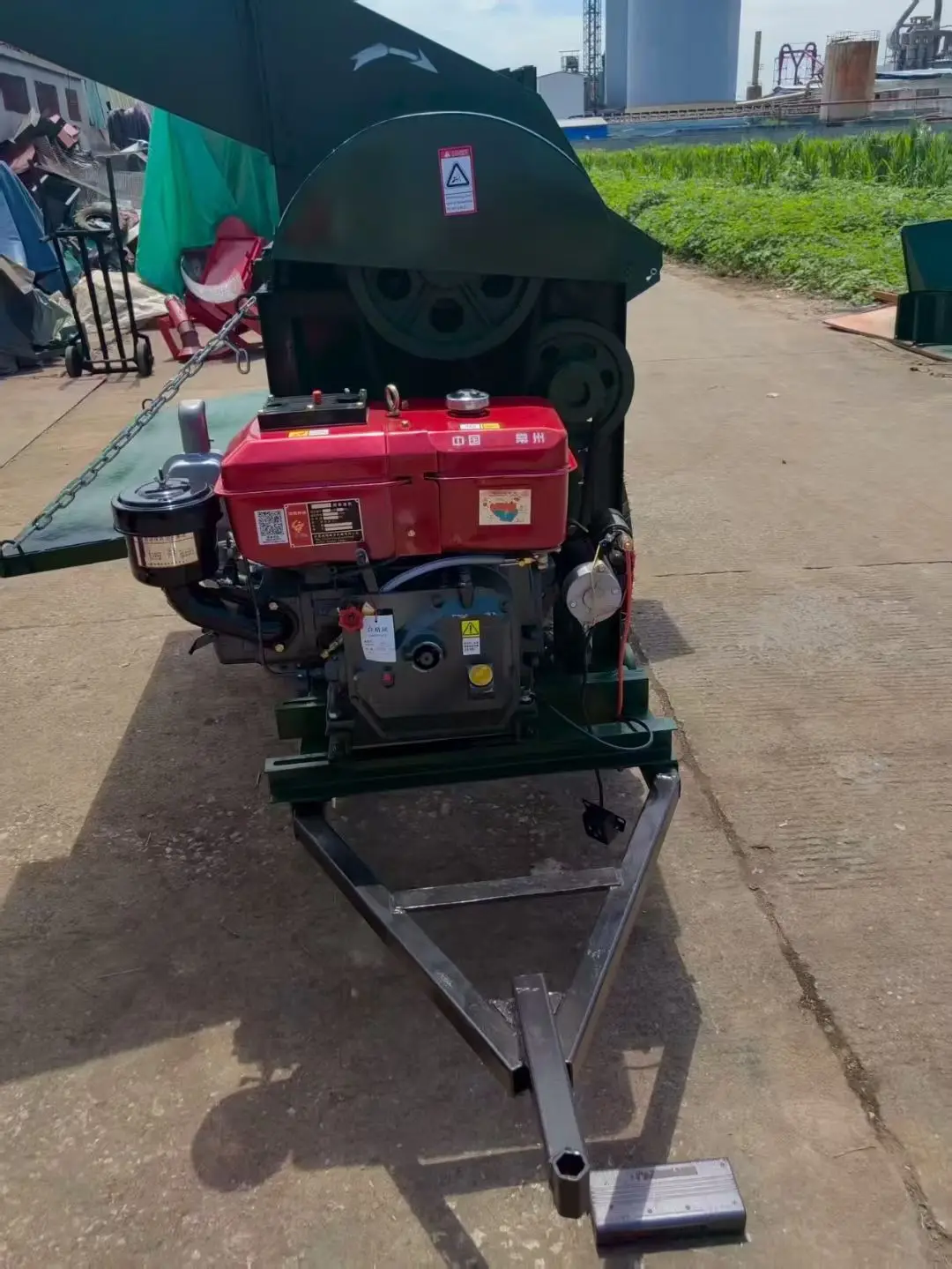 High Efficiency Multi Crop Thresher Grain Threshing Separator Machine For Maize Wheat Rice Sorghum Millet Beans
