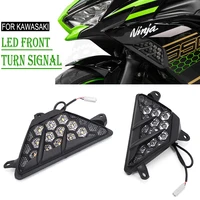Nuevo 1 par de luces LED de intermitente para motocicleta, lámpara intermitente para Kawasaki NINJA 300 400 650 1000 ZX6R ZX-6R 2013 - 2023