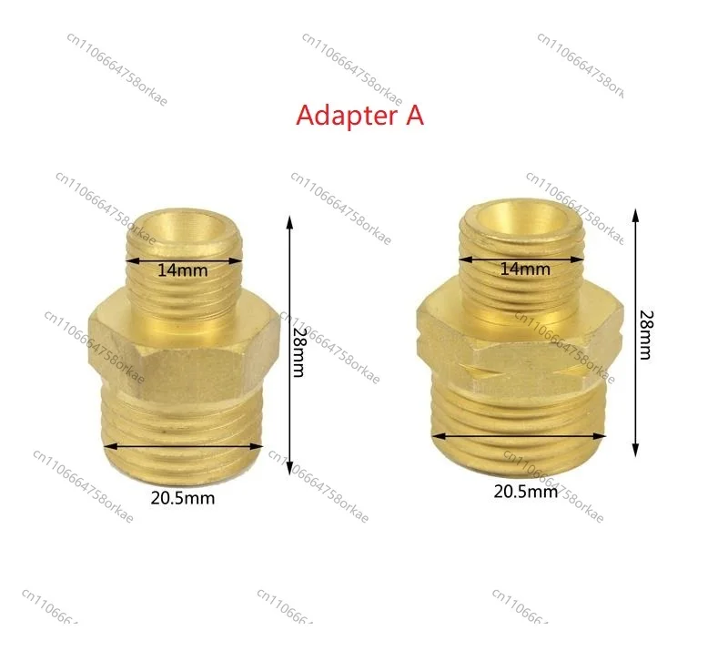 Adapter for Mini Gas Torch Soldering Gun Oxygen Acetylene Gun Gold Jewelry Welding Soldering Tool Kit