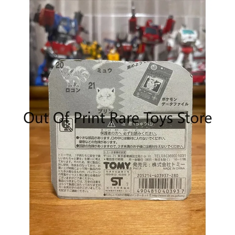 Original Tomy Jigglypuff Blister Card Pokemon Figure Collectible Model Toy Mini Figurine for Pokemon Fans Hobby Collection Gift