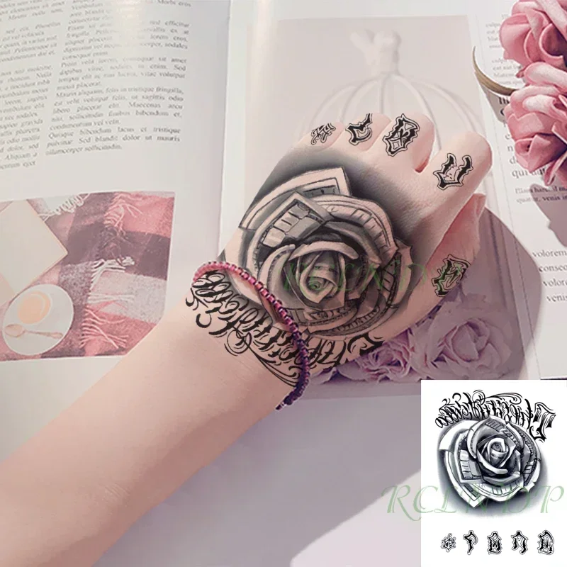 Waterproof Temporary Tattoo Sticker eagle Crow Gothic eye Fake Tatto Flash Tatoo Hand back Arm  art Tattoos for boy Women Men