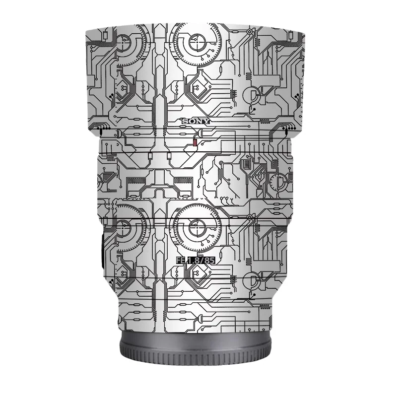 デカールスキンソニー FE 85 ミリメートル F1.8 カメラレンズステッカービニールラップアンチスクラッチフィルムプロテクターコート FE85 85 1.8 F/1.8 SEL85F18