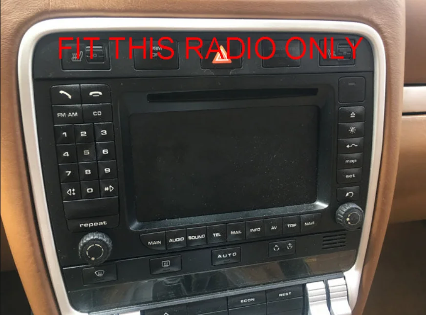 

Radio Knob Set for Porsche Cayenne 955 / 957 | Replaces #95564295100 & 95564295200