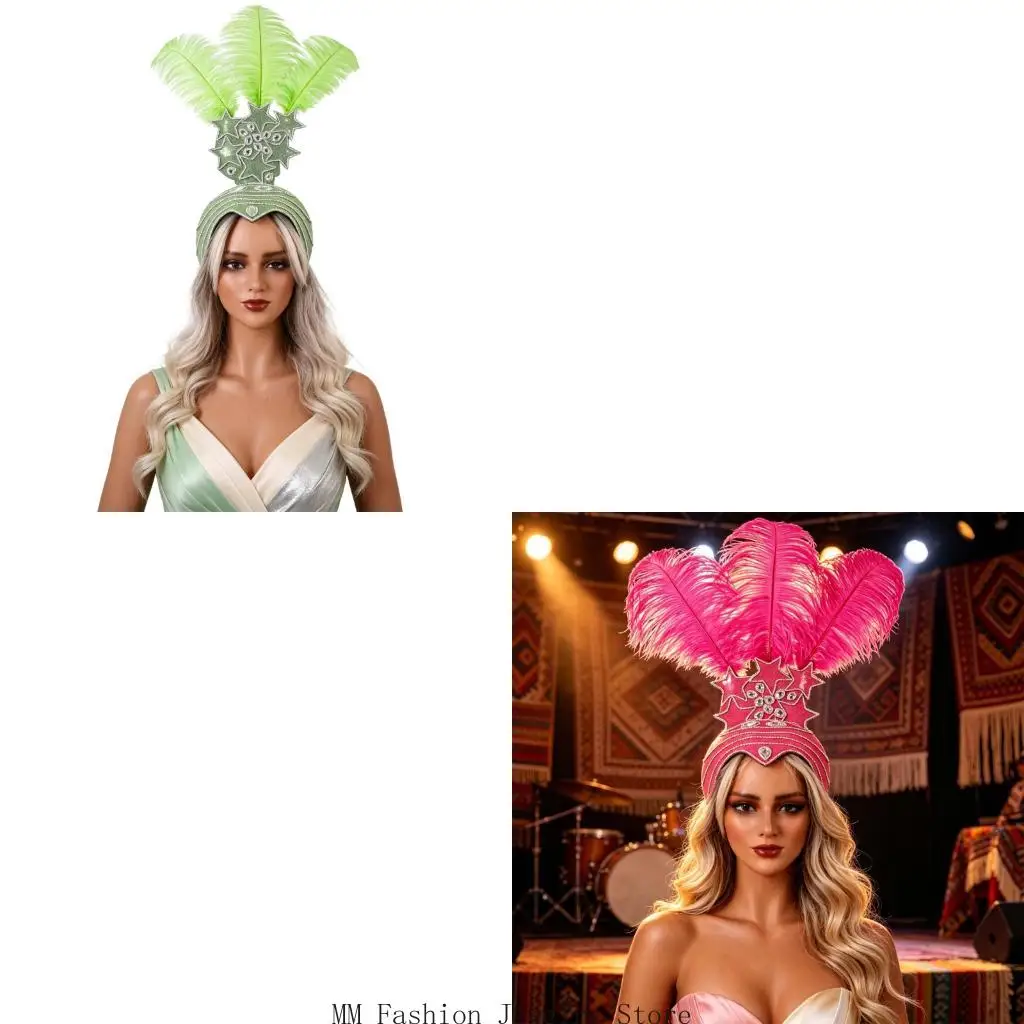 Party Headpiece Headband Props for Stage Wear and Camera Use D0UB