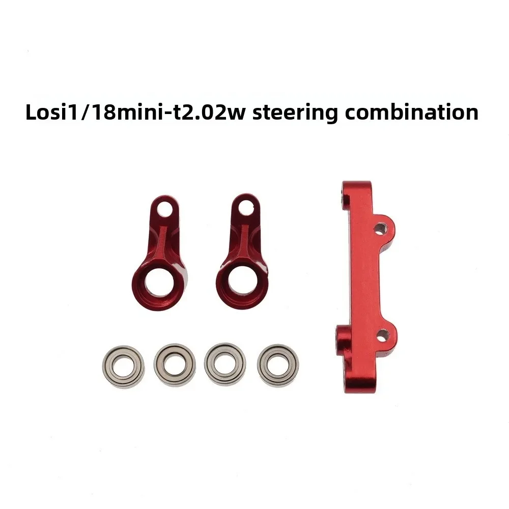 Aluminum Upgrade Parts For 1/18  Mini T 2 0 2WD Stadium Truck RTR RC Car Stub Axle Lower Suspension Arms Durable