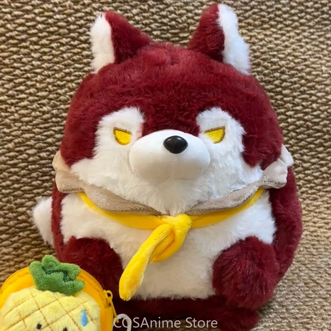 Love and Deepspace Valko Game Cosplay Plush Doll Stuffed Toy Keychain Fluffy Pendant Mascot Cotton Figure  Xmas Gift