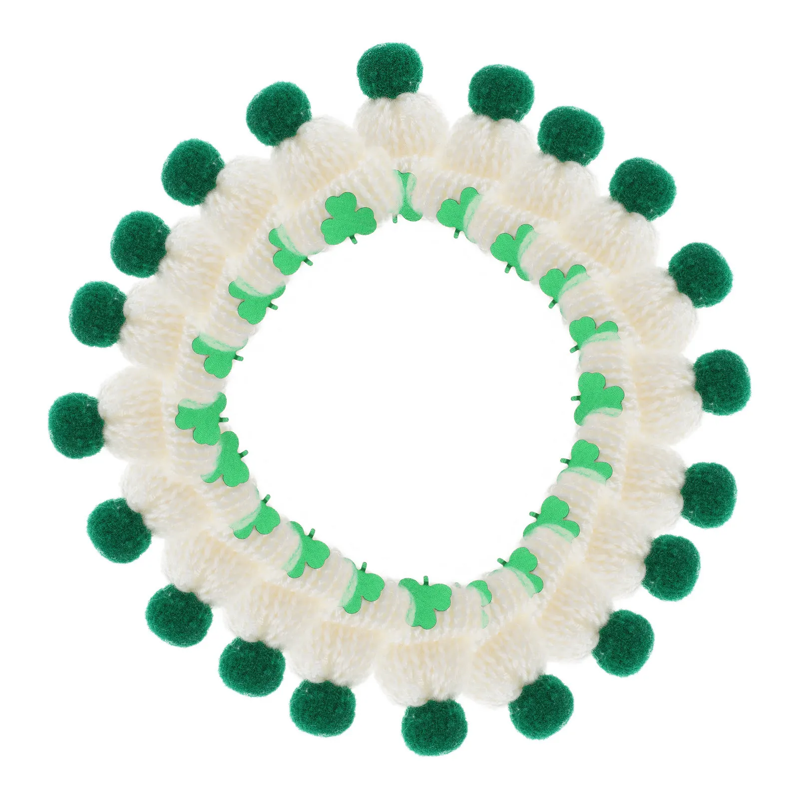 

20 шт. миниатюрных вязаных шапочек Святого Патрика, украшения для рукоделия, крошечные шапочки из шерстяной пряжи для домашнего декора, праздничных принадлежностей, реквизита для фотосессий