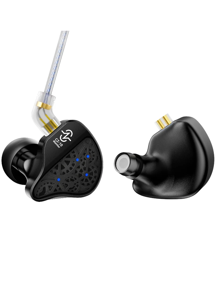 Słuchawki CCZ CZ10 1DD&4BA Hybrid, 10mm Dual-Magnetic Circuit, PET Dynamic Driver, Słuchawki Sportowe do Gier z Redukcją Szumów — zdjęcie produktu 7