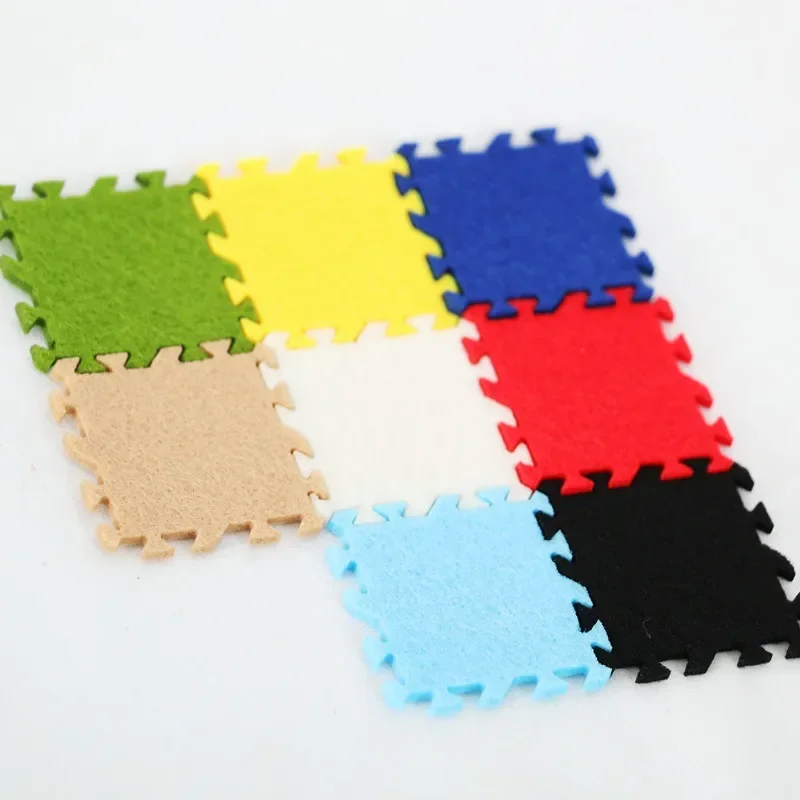 1:2 Scale Dollhouse Mini Carpet Mat Wallpaper Set Free Splicing Mini Textile Doll House Accessories Photography Props Decor