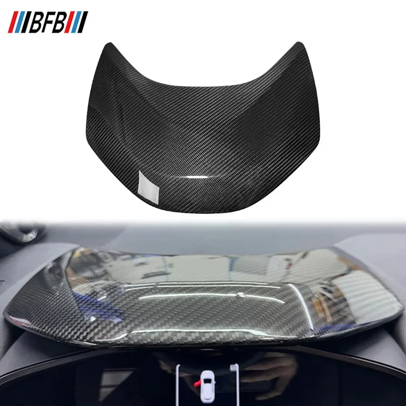

For TOYOTA Corolla GR Real Dry Carbon Fiber meter cover Light shading interior decoration modification Accessories 2023-2025