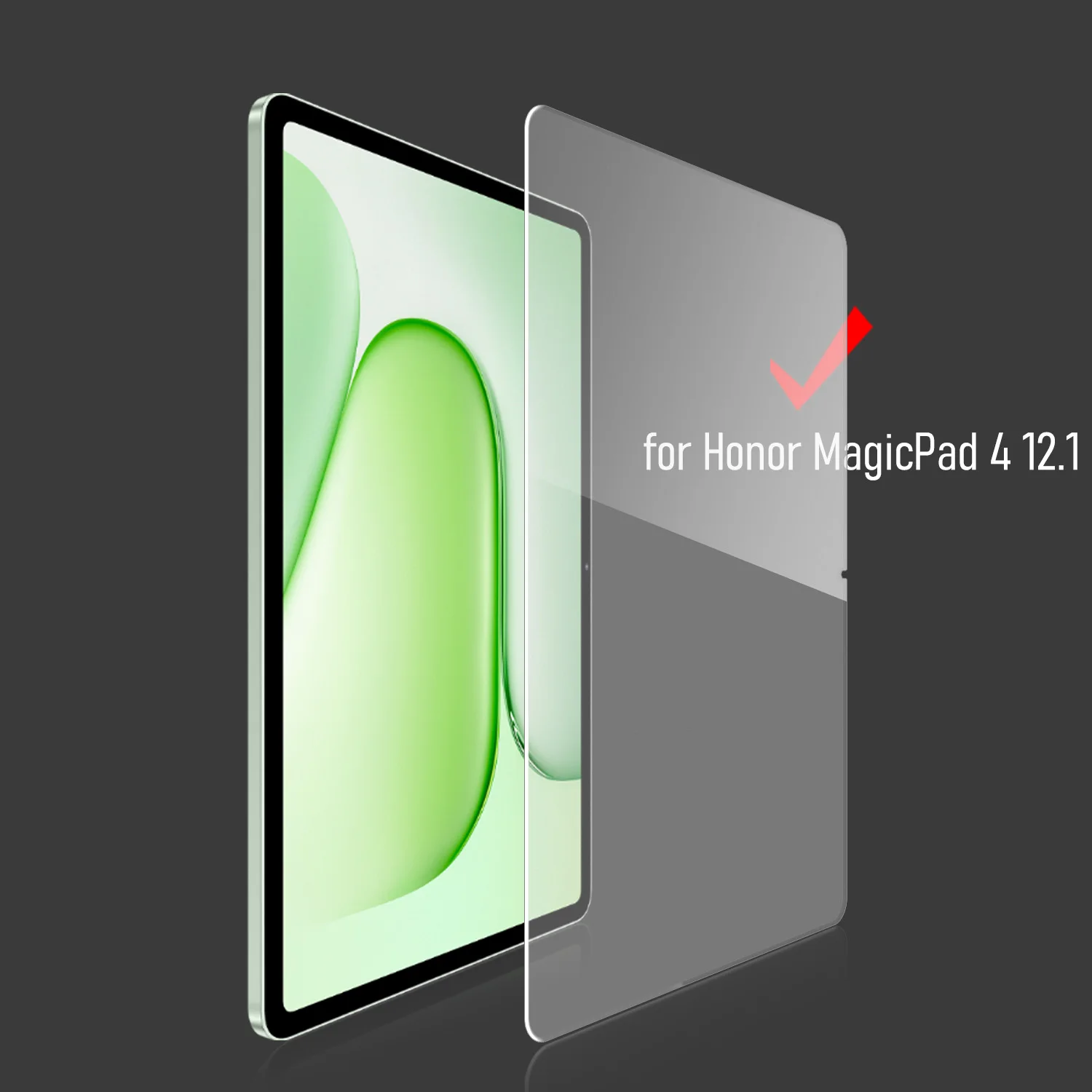 For Honor MagicPad 4 12.1-inch Tempered Glass Screen Protector 2.5D HD Film