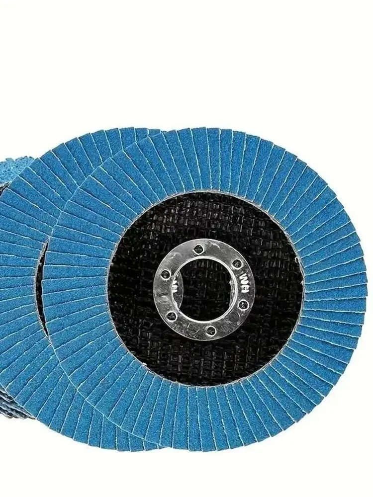 1pc discos de aleta profissionais 115mm 4.5 Polegada discos de lixa 40/60/80120 grit rebolo lâminas
