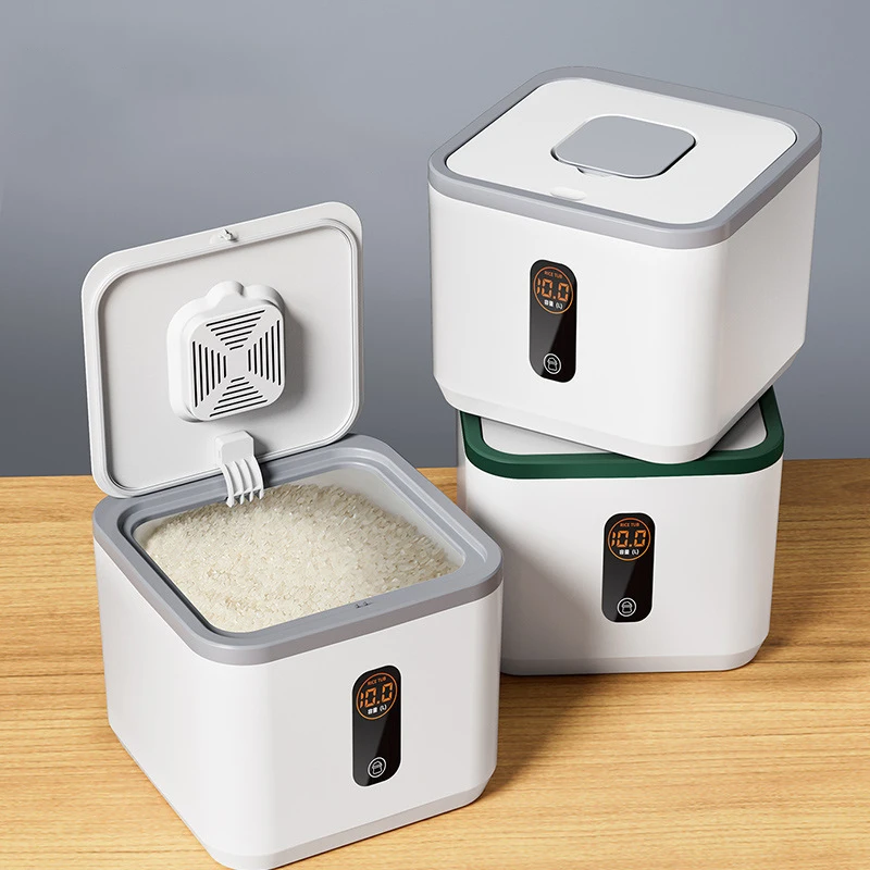 Rijstemmer Insectenbestendig Vochtbestendig Verzegeld Huishoudelijk Food-grade Rijstpot Rijstdoos Meel Rijstopslag Rijstpot