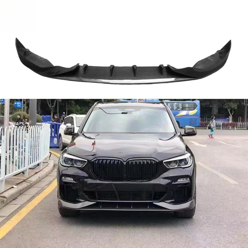 

AC Style Carbon Fiber Front Sp Upgrade Car Front Bumper Lip Spoiler for G05 X5 Wholesale Carbons Car Accessories