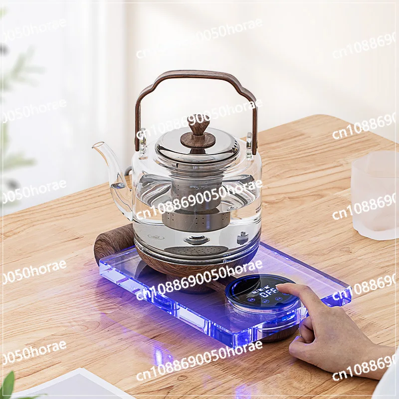 Fully Automatic Bottom Water Supply Teapot Table, Embedded Insulation Integrated Tea Making Electric Kettle