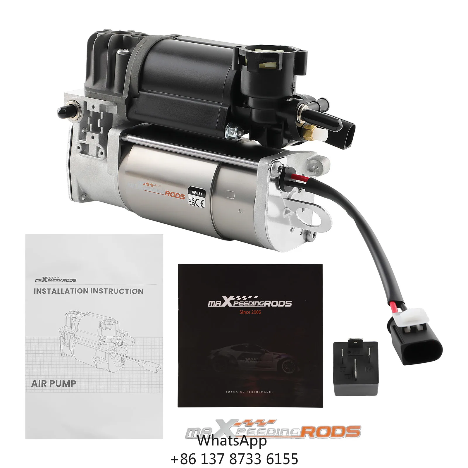 

Air Suspension Compressor For Jaguar XJ-Series X350 X358 2003-2009 C2C27702 C2C22825