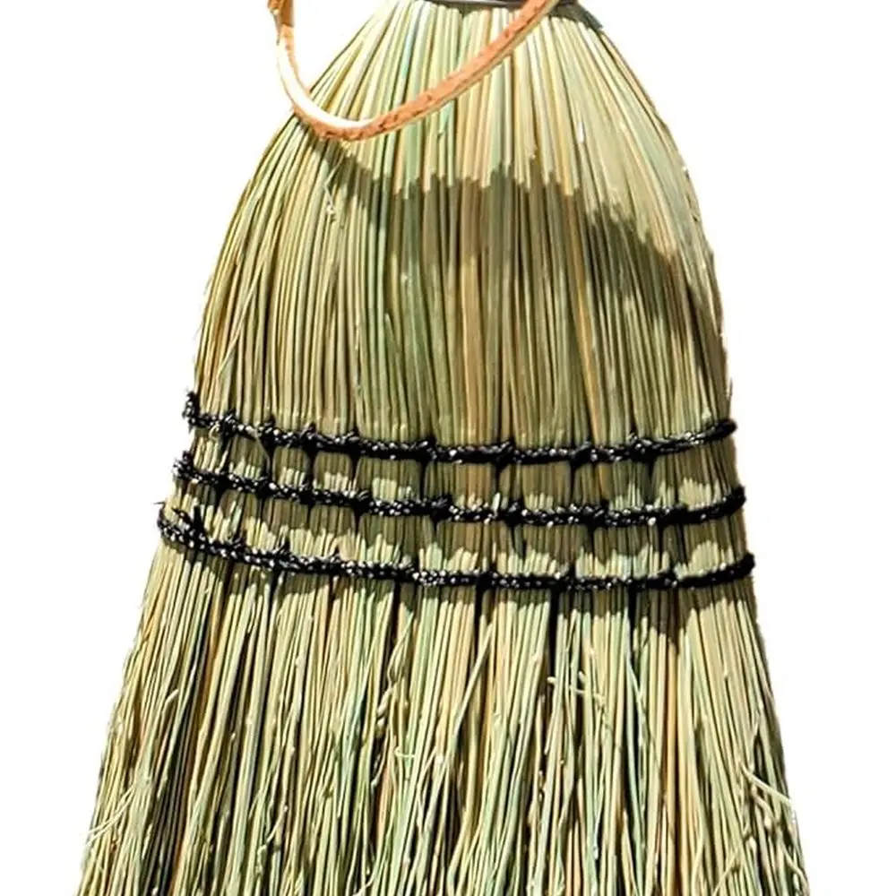 

Handcrafted Deluxe Broomcorn Whisk Broom, 13.5-Inch