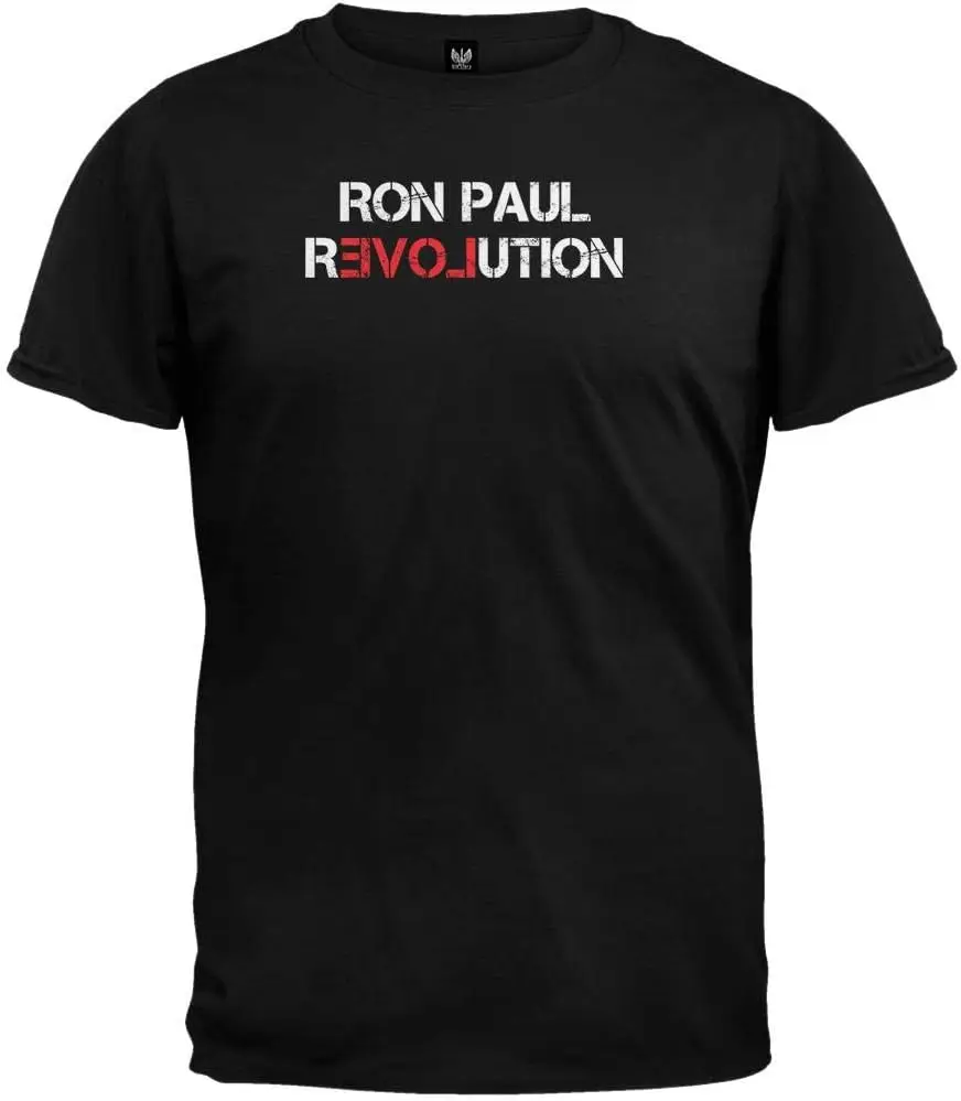 Old Glory Ron Paul - Revolution T-Shirt Black