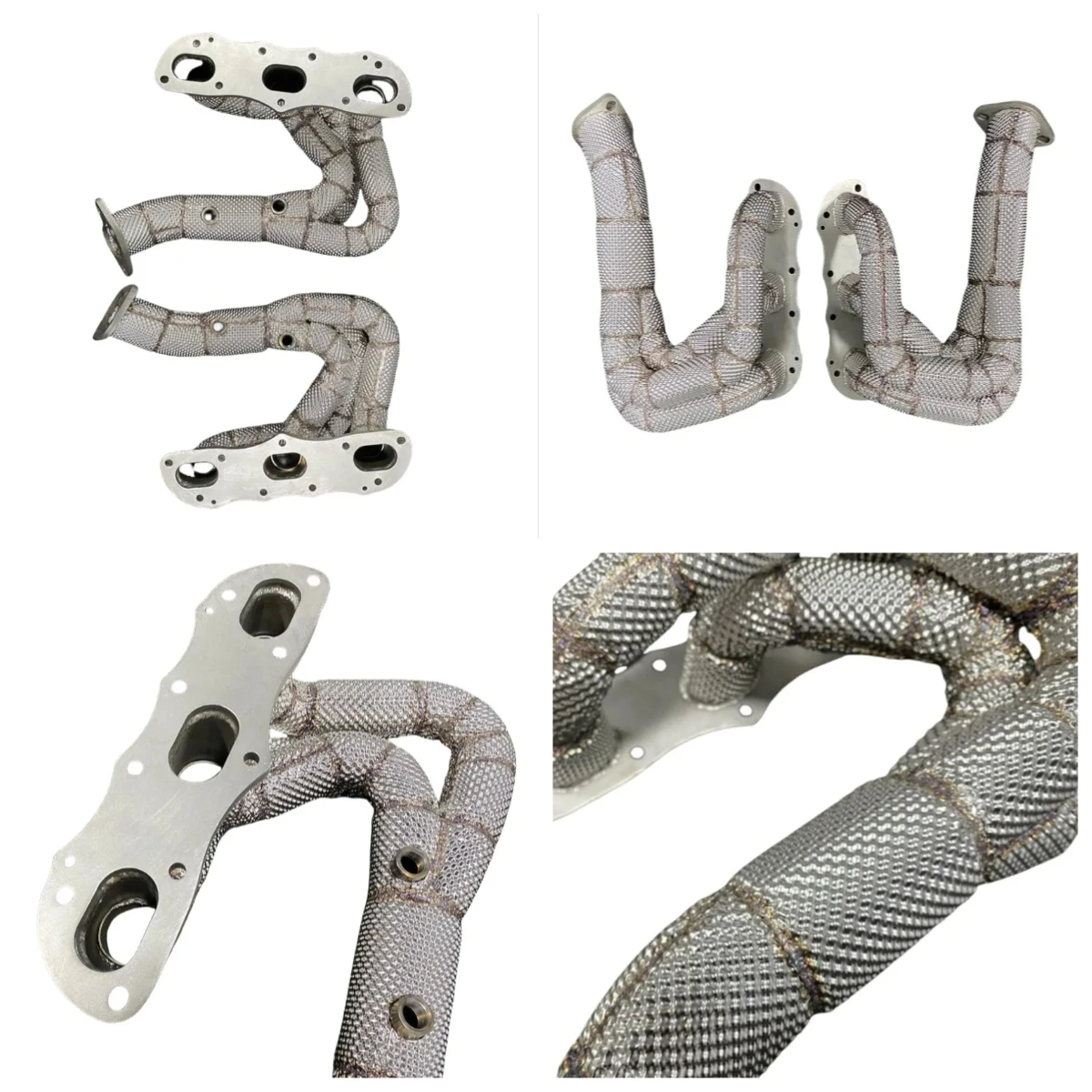 Exhaust System Car Exhaust Pipe 981 Cayman GTS Carrera Exhaust Pipe Head Section Catalytic Converter Modified Tail