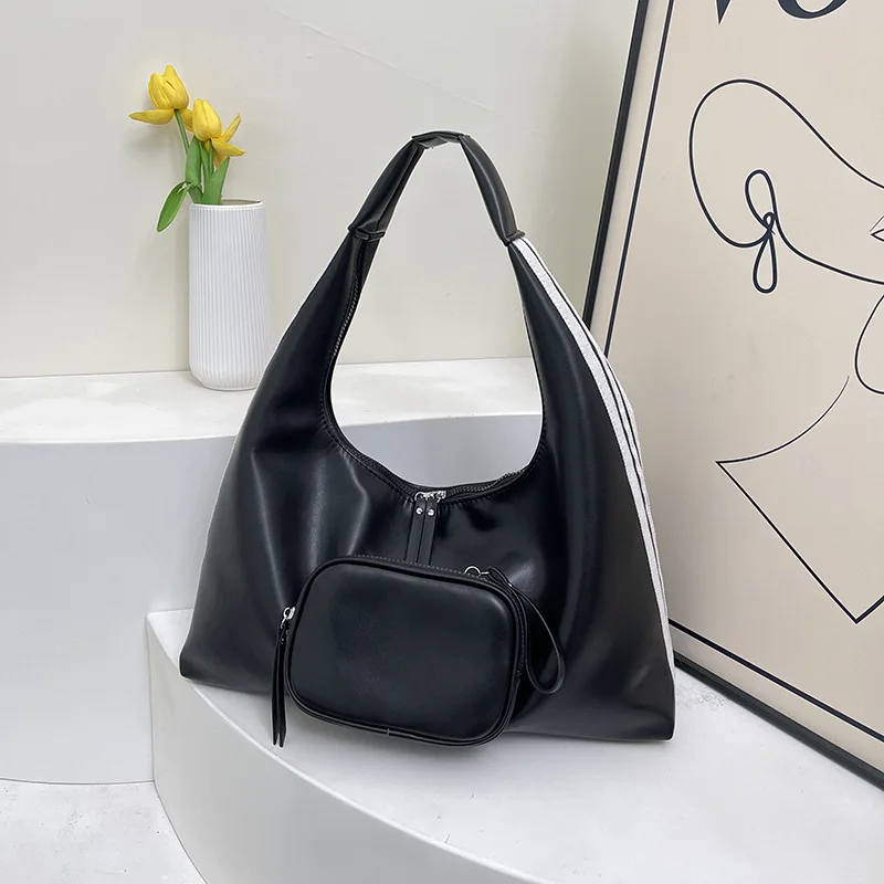 

2025 Spacious Underarm Bag, Fashion Shoulder Purse for Women, Versatile Tote Crossbody, Minimalist Day to Night Bag, Textured