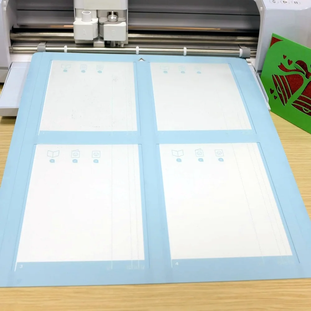 1pc/2pcs Card Mat For Cricut Maker 3 &  Explore3 Series Crafting Machines, Reusable Craft Cutting Mat