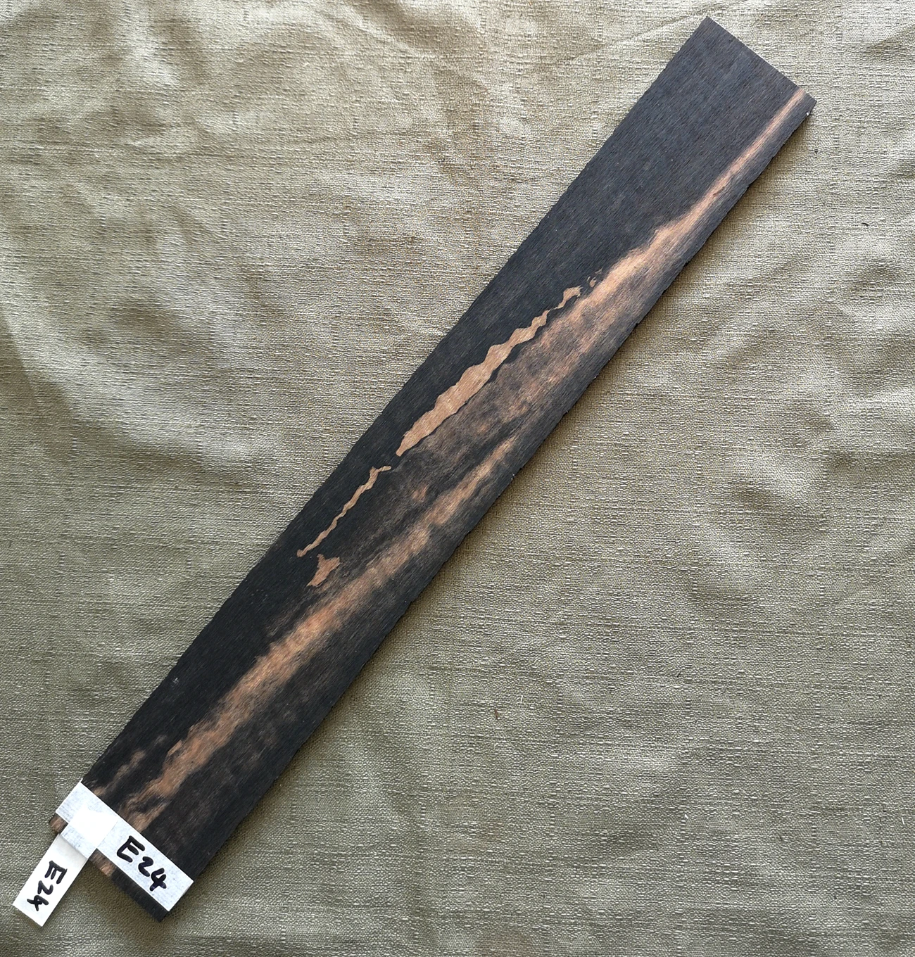 African Striped Pattern Ebony For Classical Guitar Electric Guitar Acoustic Guitar Fingerboard DIY Guitar Fretboard