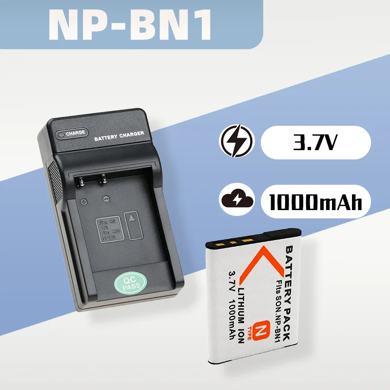 3.7V 1000Mah NP-BN1… - image