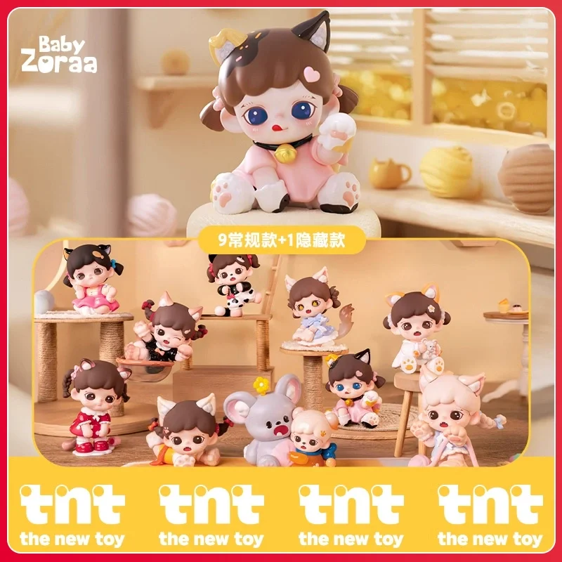 

Официальные фигурки Z Panger Meow — Cat Face Society MINI Series, слепая коробка, милый коллекционный декор для девочек, подарок (2025 новых)