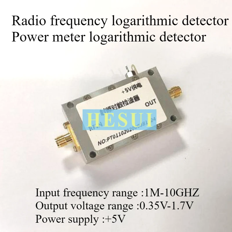 RF Logarithmic Detector Power Meter Power Detection 10GHz Broadband  DIY