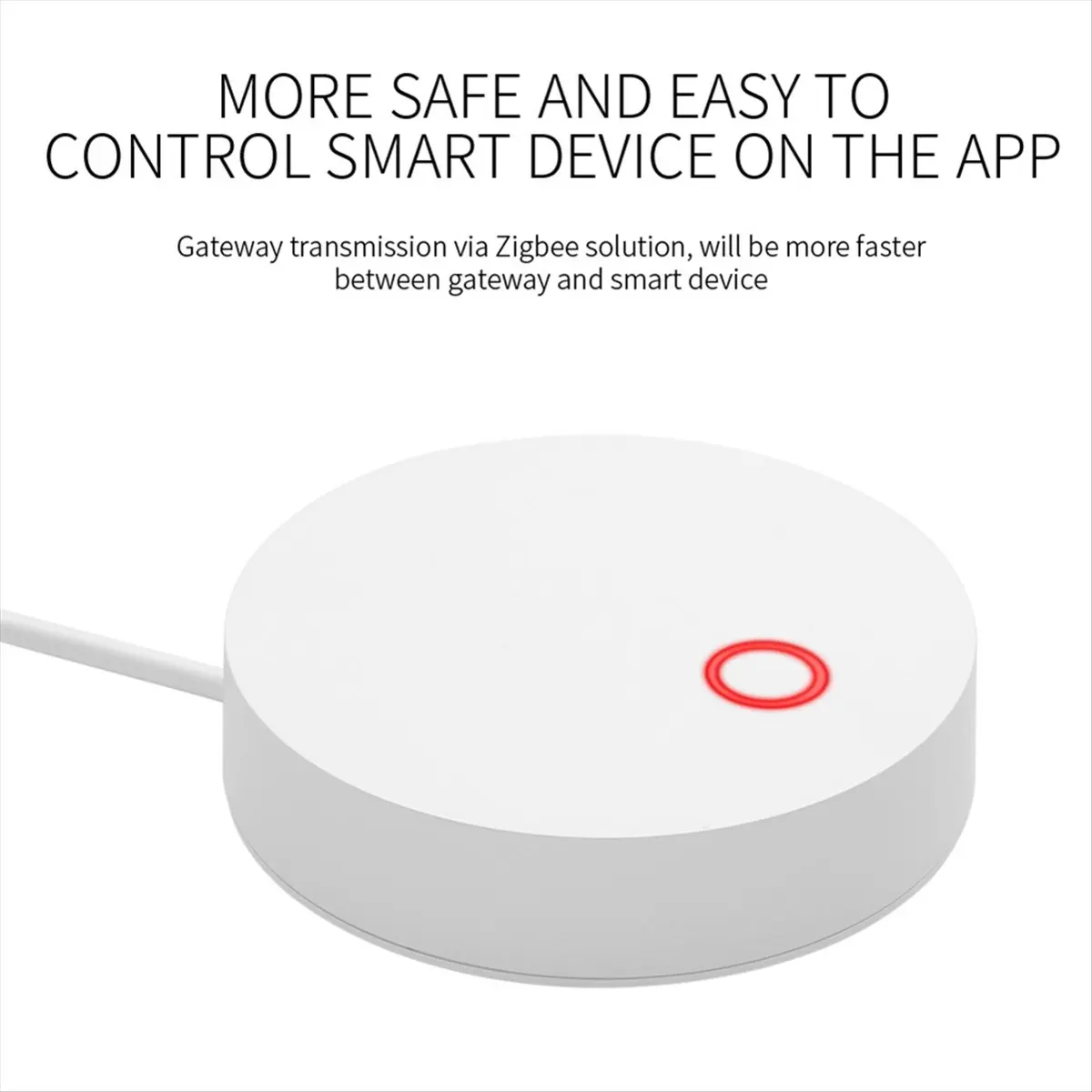 CH◆☆§Tuya Smart ZigBee Hub Gateway Smart Home Bridge Smart Life APP Wireless Remote Controller Work with Tuya Zigbee Sensors~HOT