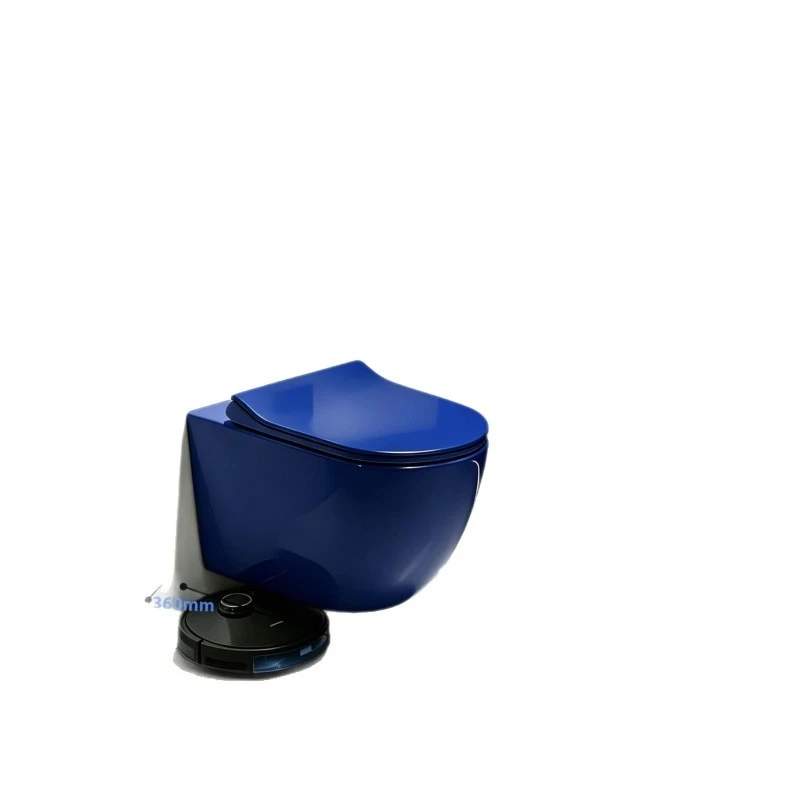 Fomex Fomex Foreign Trade Wc Export Color Toilet Ceramic Toilet Hanging Wall Toilet Sanitary Ware Matching Family Hotel Use