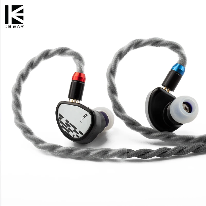 

TRI i ONE 2Pin 10MM In Ear HiFi Wired Earphone Single Dynamic Driver IEM Hifi Monitor Headphone Detachable Cable Headset KBEAR