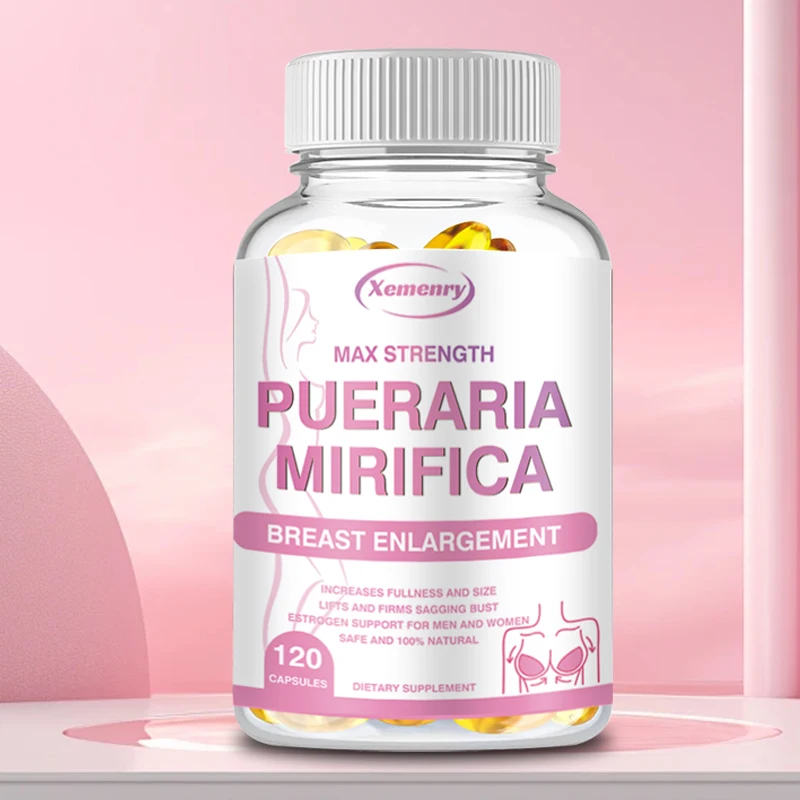 Xemenry-Supplengendrbiologiques naturels Pueraria ata rifica, 120 capsules végétariennes