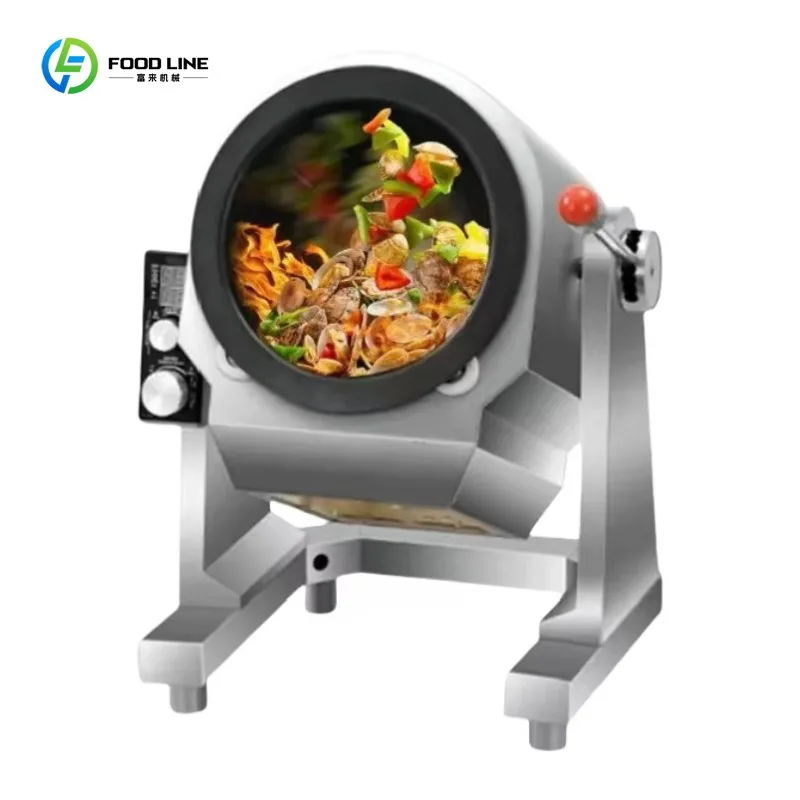 Revolutionize Your Kitchen with 6L Intelligent Electric StirFry Cooking Robot