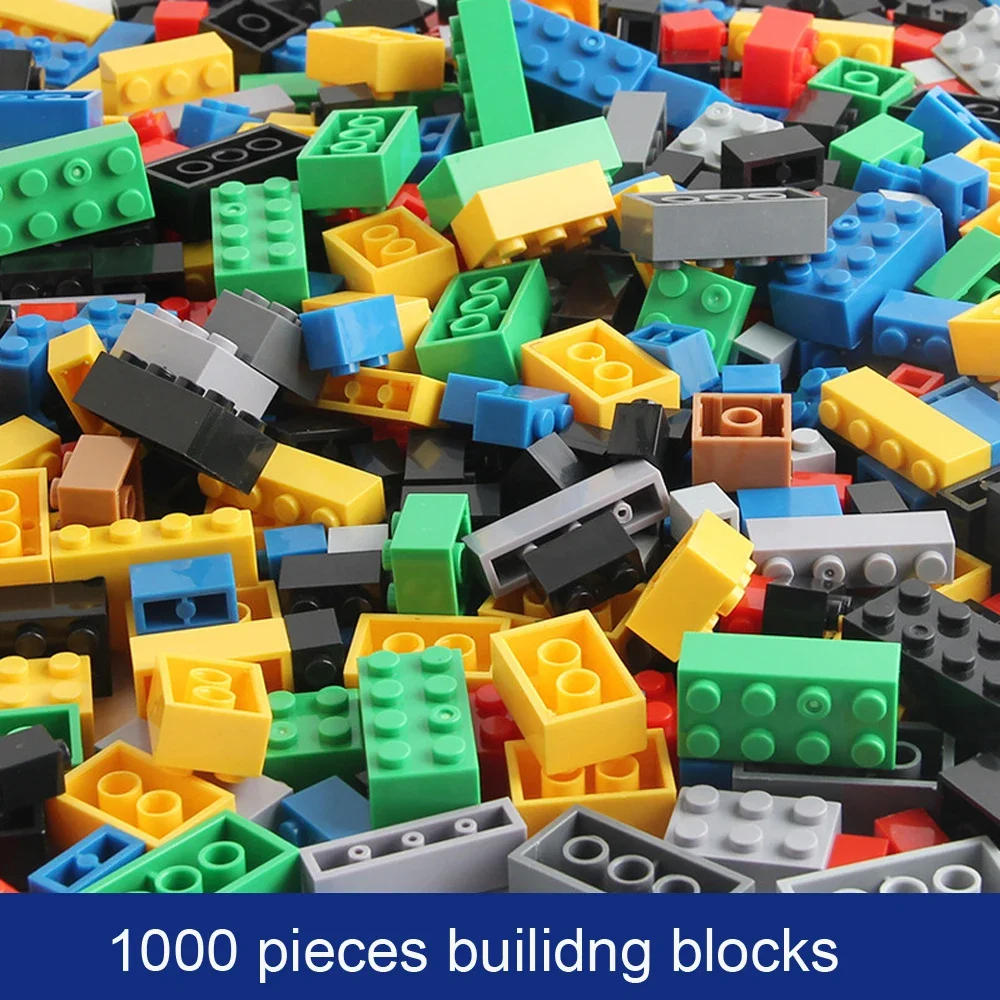 1000 Pieces Building Blocks Compatible City Slide Building Bricks Creative Classic Bricks Creator Educational Toys for Kids Gift