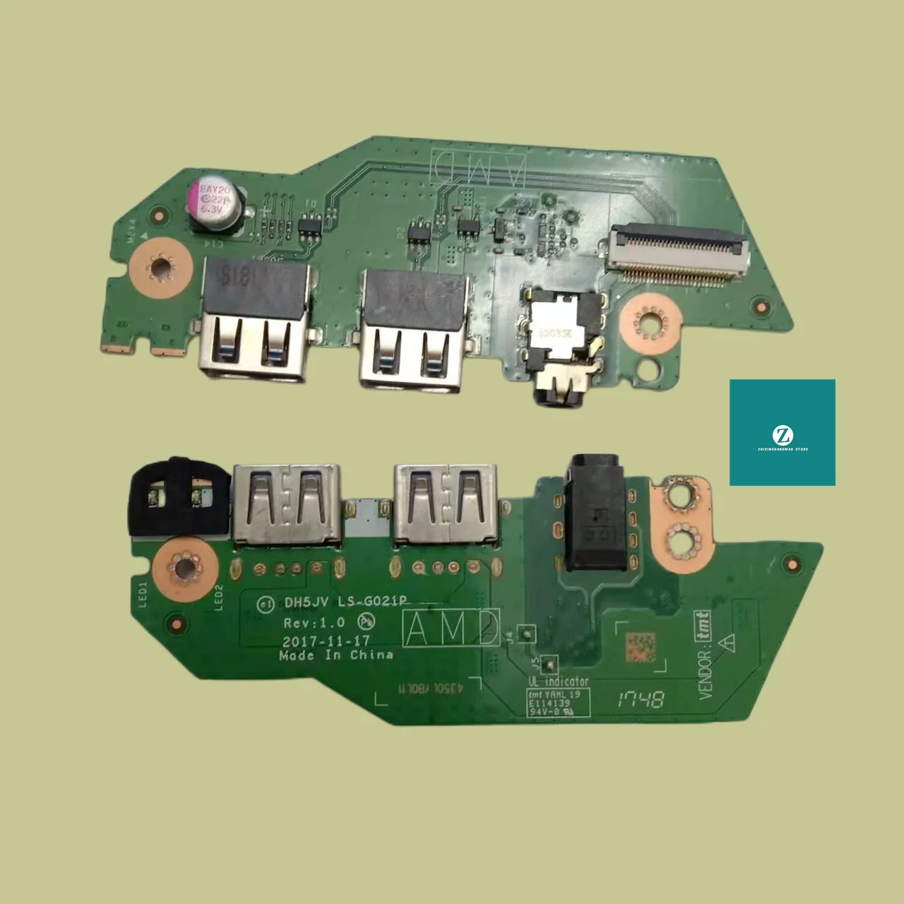 

Для Acer Aspire 3 Nitro 5 AN515-42 USB аудио Плата LS-G021P