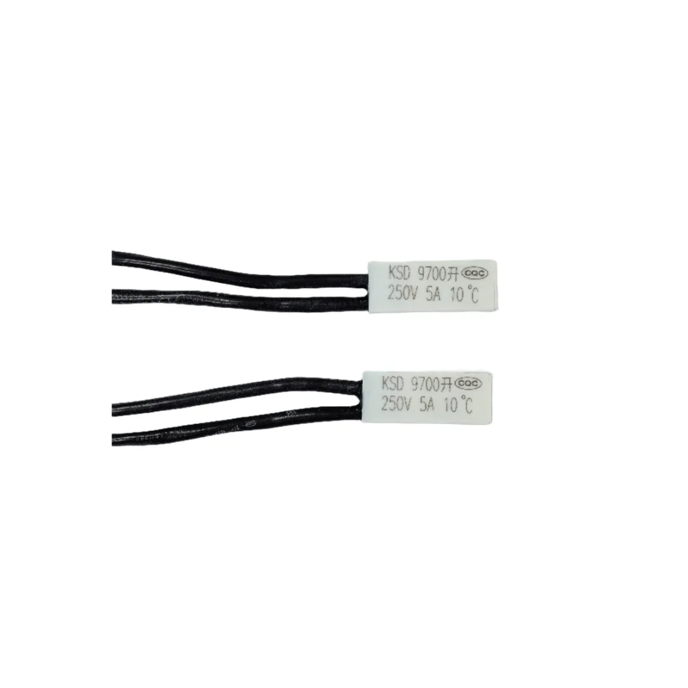 

KSD9700 Thermal Protector Temperature Control Switch for Overheat Protection with 20C to 150C Range 250V 5A Rating