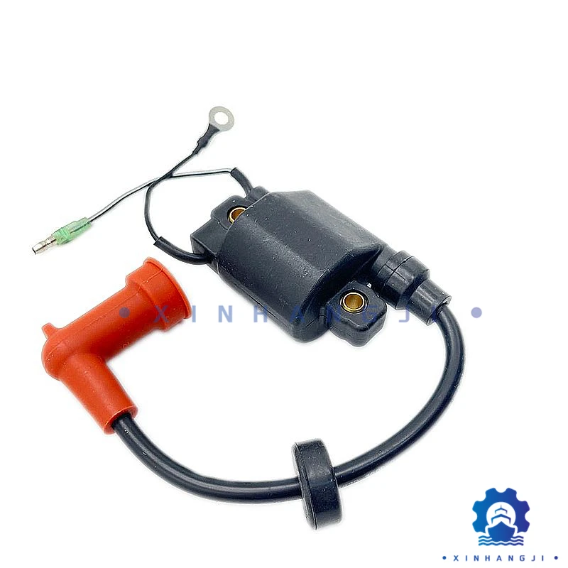 6H3-85570-00 Ignition Coil Assy  For Yamaha Outboard Motor 2T 60/85HP K50/E60H/60F/70B/ 70E，6H3-85570-10，6H3-85570